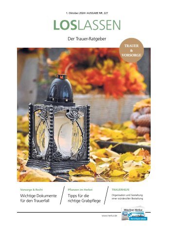 Loslassen - Der Trauer-Ratgeber | Oktober 2024