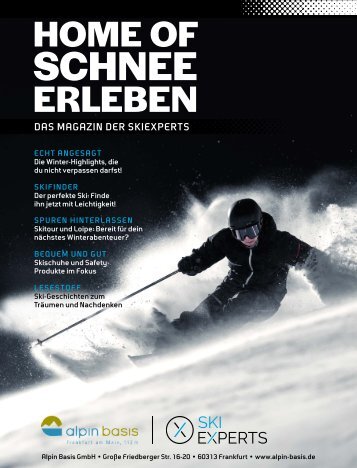 SchneeErleben 24/25 | Alpin Basis | 60313 Frankfurt