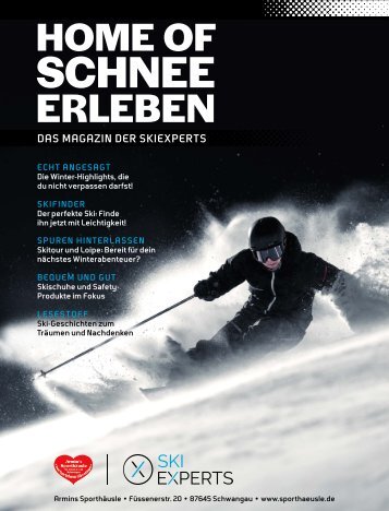 SchneeErleben 24/25 | Armins Sporthäusle | 87645 Schwangau