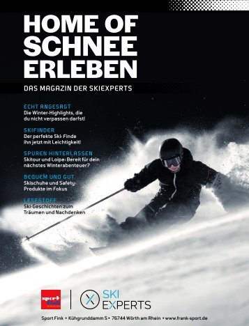 SchneeErleben 24/25 | Sport Fink | 76744 Wörth am Rhein