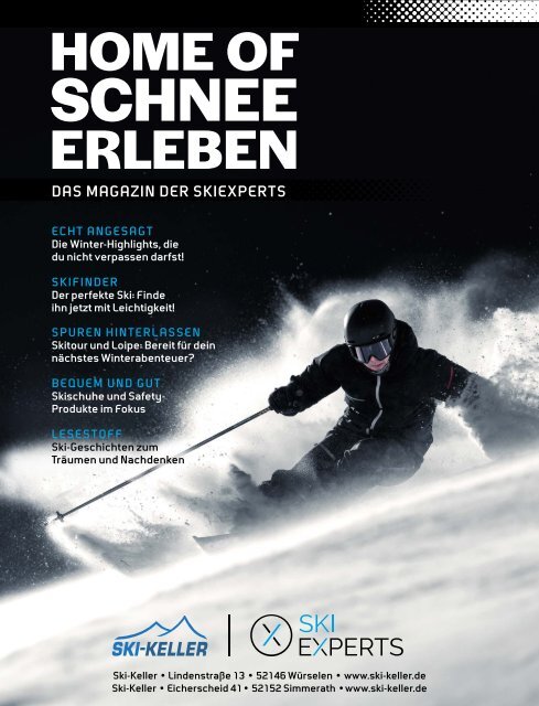 SchneeErleben 24/25 | Ski-Keller | 52152 Simmerath