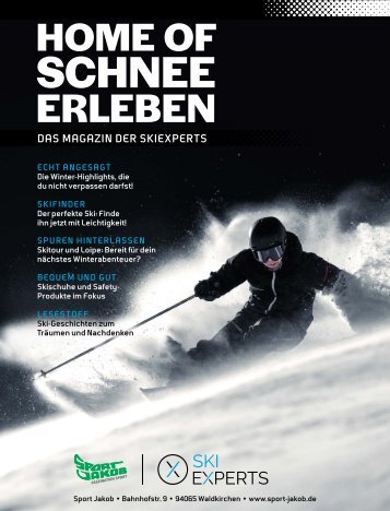 SchneeErleben 24/25 | Sport Jakob | 94065 Waldkirchen