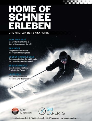 SchneeErleben 24/25 | Sport Kaufmann | 30167 Hannover