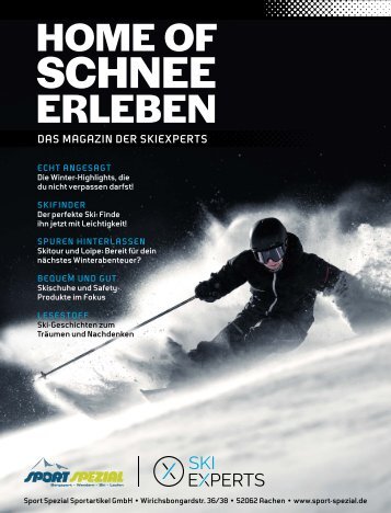 SchneeErleben 24/25 | Sport Spezial | 52062 Aachen