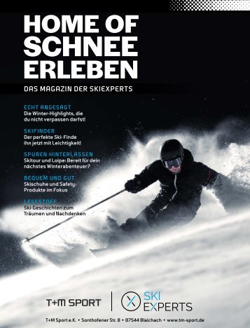 SchneeErleben 24/25 | T&M Sport | 87544 Blaichach