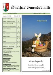 Ausgabe 1/2012 - Gemeinde Laterns