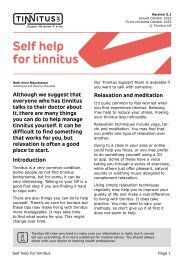 Self help for tinnitus Ver 3