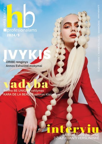 Hair & Beauty profesionalams 2024-5