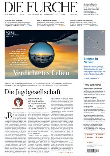 DIE FURCHE 08.08.2024