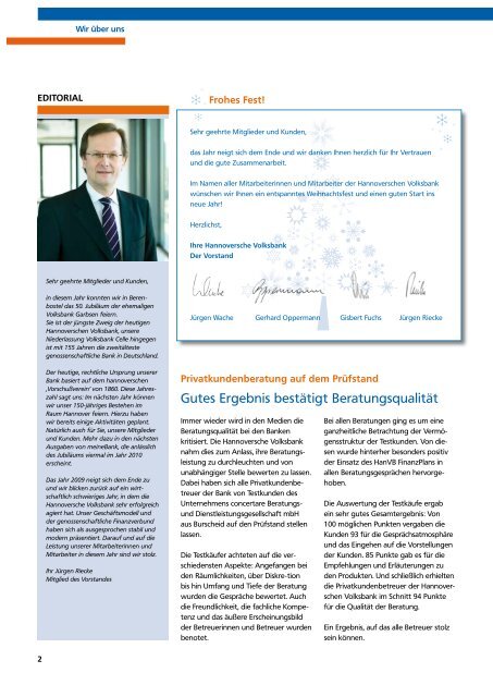 meineBank - Hannoversche Volksbank eG