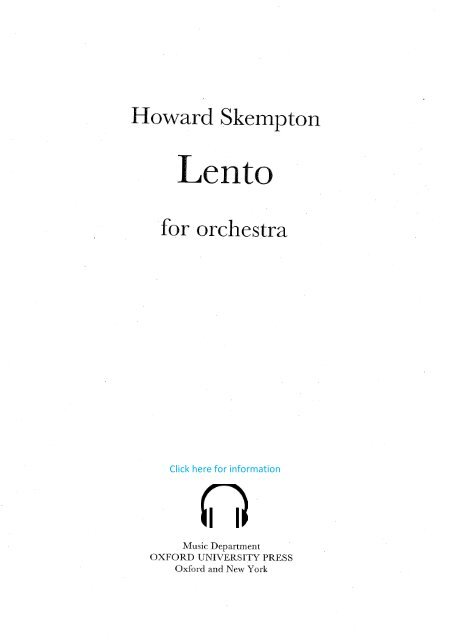 Skempton Lento