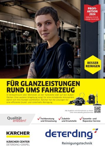 KÄRCHER Reinigungs-Power für Kfz-Werkstatt und Autohaus