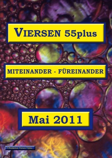 Mai 2011 - Viersen 55plus Miteinander-Füreinander