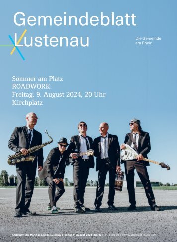 Gemeindeblatt Lustenau Nr. 32 | Freitag, 9. August 2024