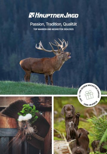 Hauptner Jagd Katalog 2024/2025
