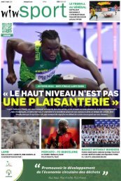 Journal wiwsport n440 - 08 août 2024