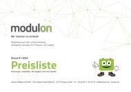modulon Preisliste 02022024