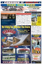 Bryan Thrifty Nickel covering the Brazos Vaelly