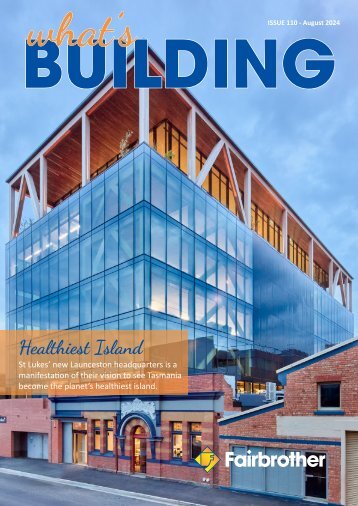 What's Building 110 - August 2024