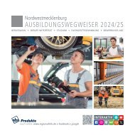 Ausbildungswegweiser Nordwestmecklenburg 2024/25
