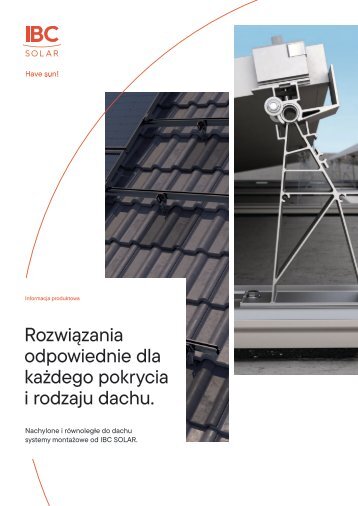 Rozwiązania dla każdego rodzaju dachu