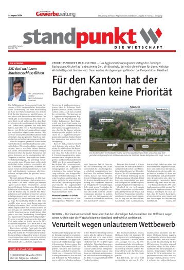 Standpunkt 582, 9. August 2024