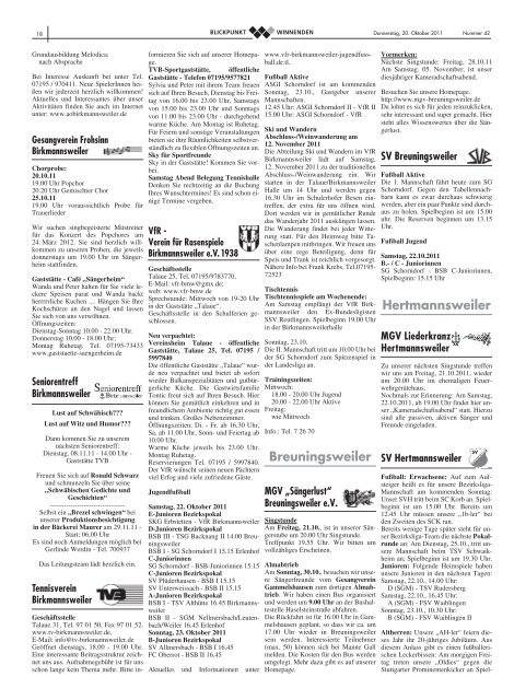 Blickpunkt Ausgabe 42-2011.pdf - Stadt Winnenden