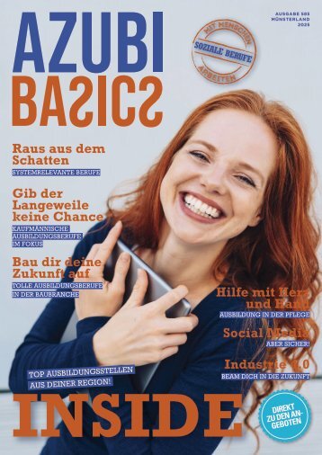 Azubi Basics Ausbildungs-Wissensmagazin Münsterland 2024/2025 - Ausgabe 585E
