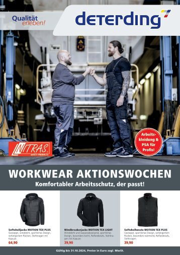 Workwear Sommerwochen 2024 bei Deterding in Nienburg