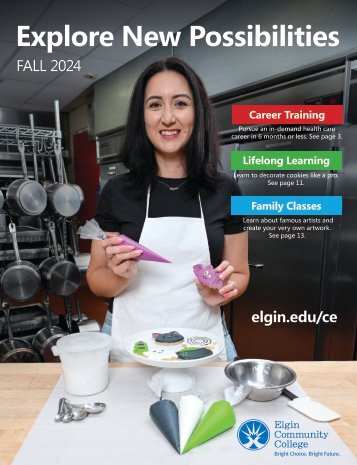 Continuing Education - Fall 2024 | Elgin Community College