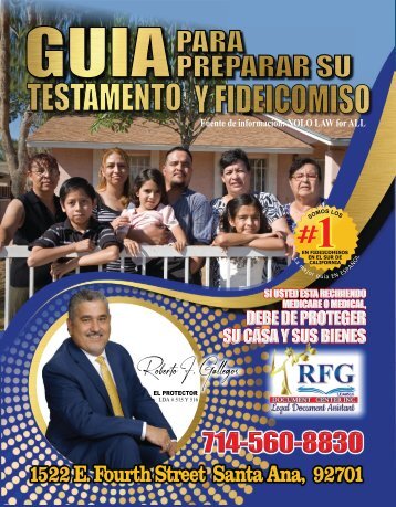 Guia para preparar su Testamento y Fideicomiso