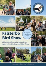 Falsterbo Bird Show program 2024