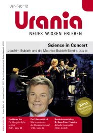 Science in Concert - Urania