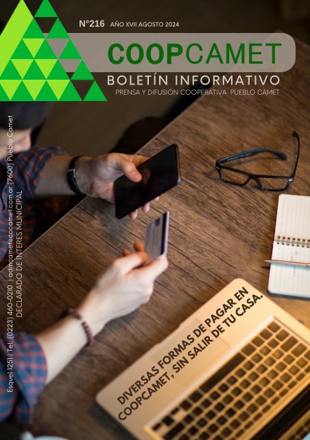 Boletín CoopCamet Agosto 2024