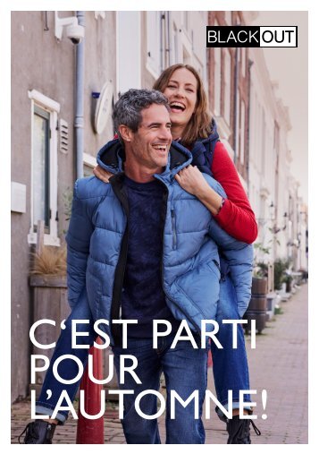 BLACKOUT MAGAZINE DE SAISON - EN ROUTE POUR L'AUTOMNE