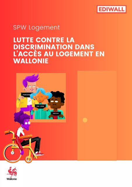 Brochure SPW - Lutte contre la discrimination dans l'accès au logement