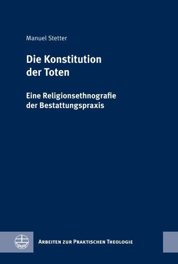 Manuel Stetter: Die Konstitution der Toten (Leseprobe)