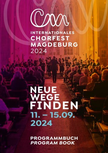 Chorfest Magdeburg 2024 - Program Book