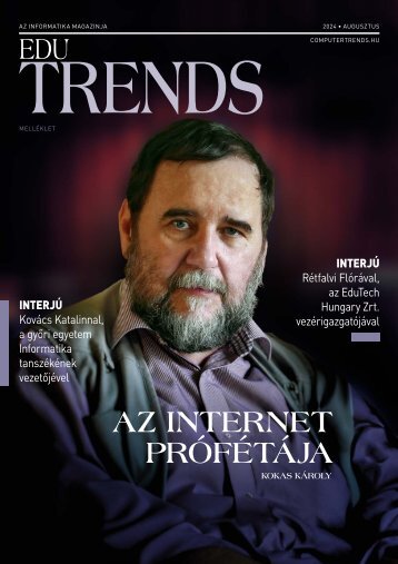 EduTrends - ComputerTrends magazin 2024.08.14.