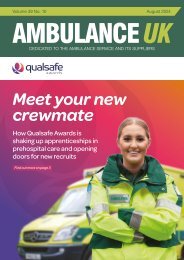 Ambulance UK August 2024