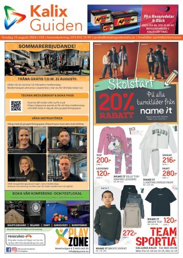 KalixGuiden vecka 33 2024