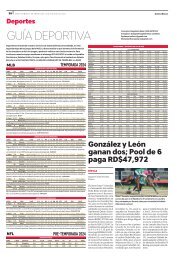 Guía Deportiva 14-08-2024