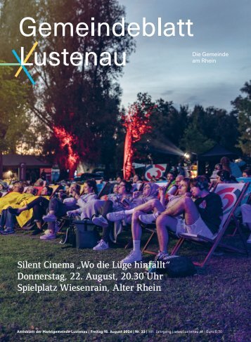 Gemeindeblatt Lustenau Nr. 33 | Freitag, 16. August 2024