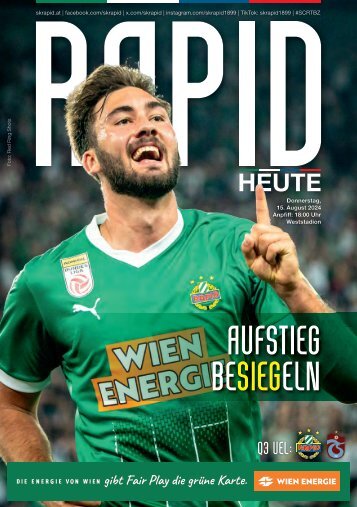 Rapid HEUTE: SK Rapid vs. Trabzonspor 
