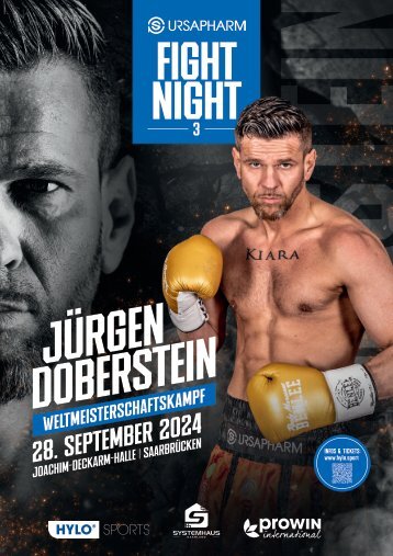 URSAPHARM Fightnight Weltmeisterschaftskampf 2024