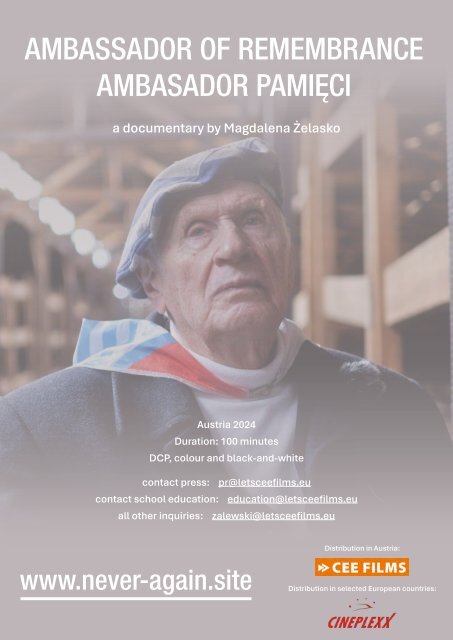 Press Book AMBASSADOR OF REMEMBRANCE