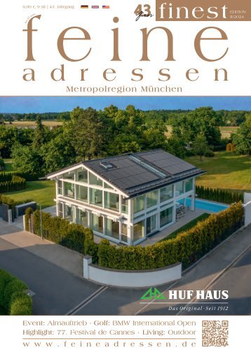 »feine adressen – finest«  München Edition II/2024