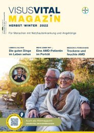 VisusVital Magazin: Herbst/Winter 2022