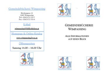 Gemeindebücherei Wimpassing