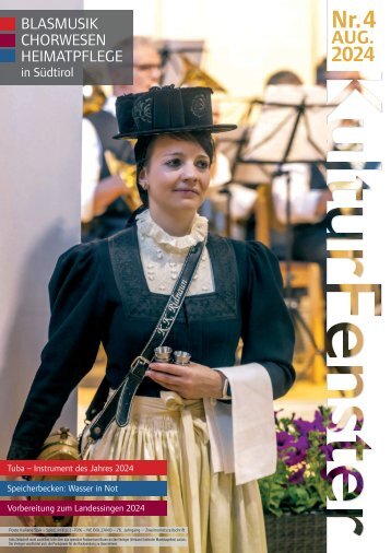 Kulturfenster Nr. 04|2024 - August 2024
